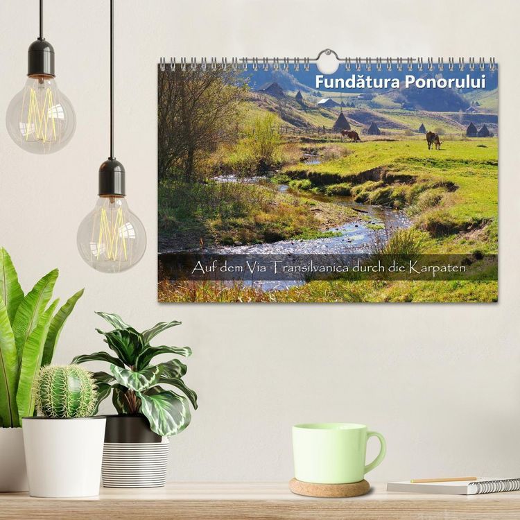 Produktbild: Fundatura Ponorului - Auf dem Via Transilvanica durch die Karpaten (Wandkalender 2027 DIN A4 quer), CALVENDO Monatskalender