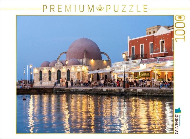 Produktbild: CALVENDO Puzzle Ein Motiv aus dem Kalender Kreta - Chania | 1000 Teile Lege-Gr&ouml;&szlig;e 64x48cm Foto-Puzzle f&uuml;r gl&uuml;ckliche Stunden