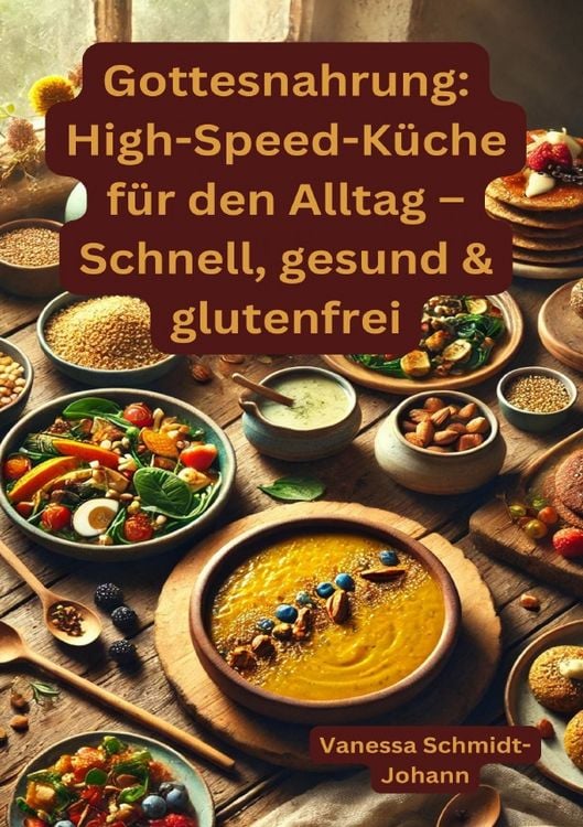 Produktbild: Gottesnahrung: High-Speed-K&uuml;che f&uuml;r den Alltag &ndash; Schnell, gesund &amp; glutenfrei