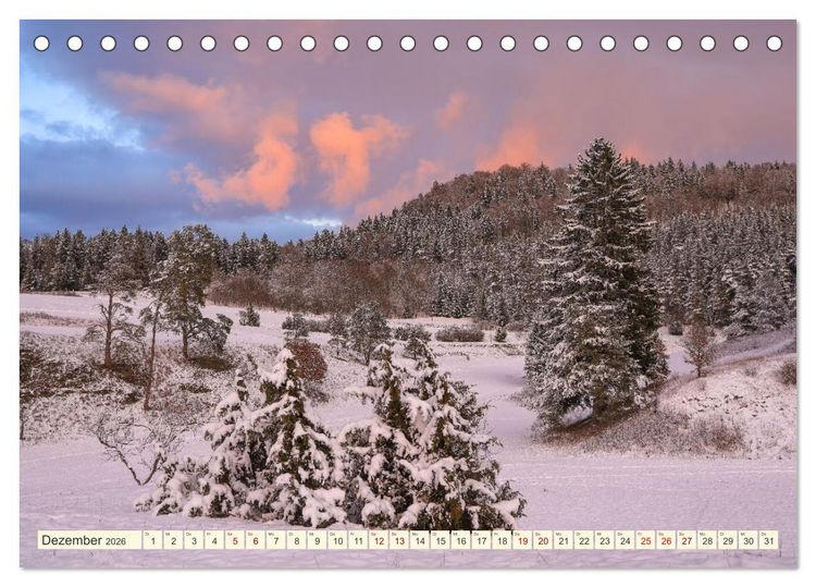 Produktbild: Impressionen aus dem Oberen Donautal (Tischkalender 2026 DIN A5 quer), CALVENDO Monatskalender