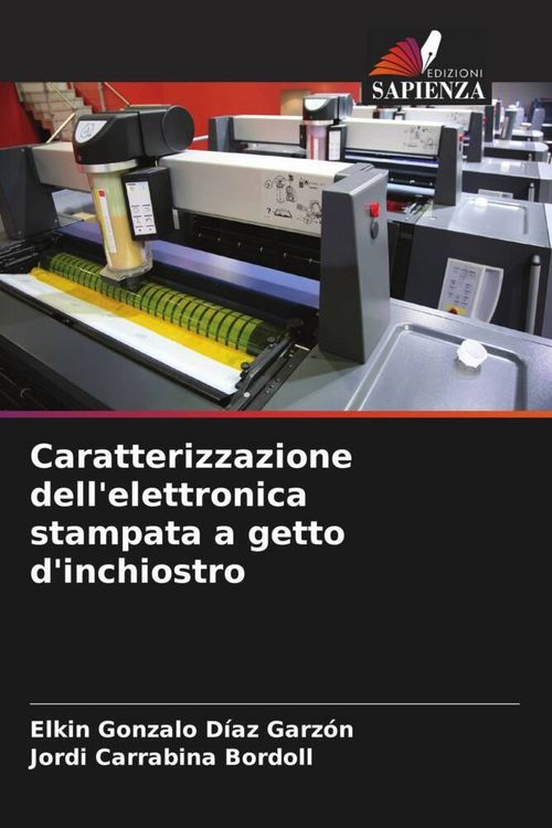 Produktbild: Caratterizzazione dell'elettronica stampata a getto d'inchiostro