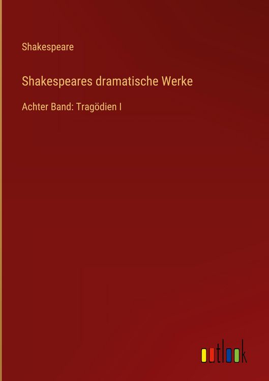 Produktbild: Shakespeares dramatische Werke