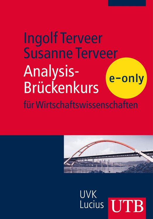 Produktbild: Analysis-Br&uuml;ckenkurs