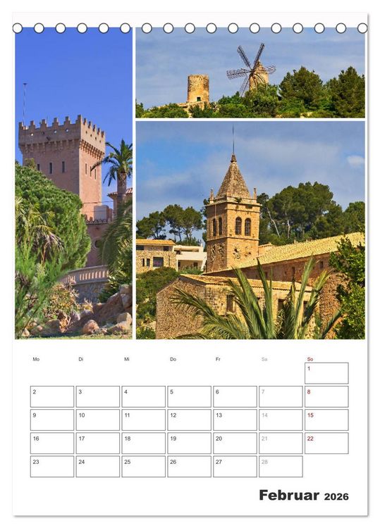 Produktbild: Hola Mallorca (Tischkalender 2026 DIN A5 hoch), CALVENDO Monatskalender