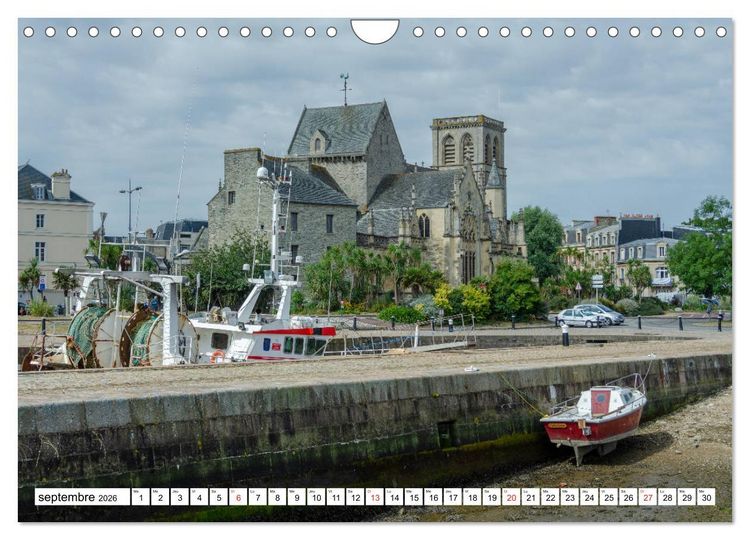 Produktbild: Normandie, la c&ocirc;te nord Cotentin (Calendrier mural 2026 DIN A4 vertical), CALVENDO calendrier mensuel