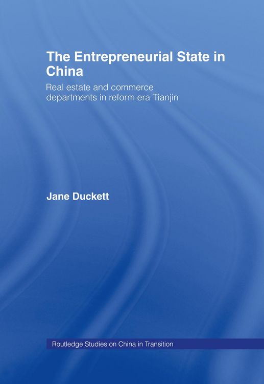 Produktbild: The Entrepreneurial State in China