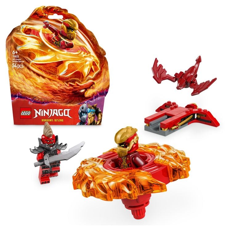 Produktbild: LEGO NINJAGO Kais Drachen-Spinjitzu-Spinner - Ninja Spielzeug 71823