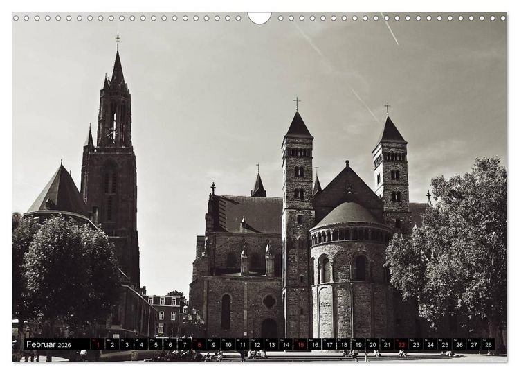 Produktbild: Zauberhaftes Maastricht (Wandkalender 2026 DIN A3 quer), CALVENDO Monatskalender