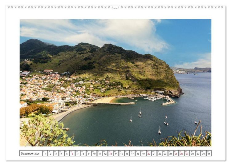 Produktbild: Madeira, eine Insel zum Genie&szlig;en (hochwertiger Premium Wandkalender 2026 DIN A2 quer), Kunstdruck in Hochglanz