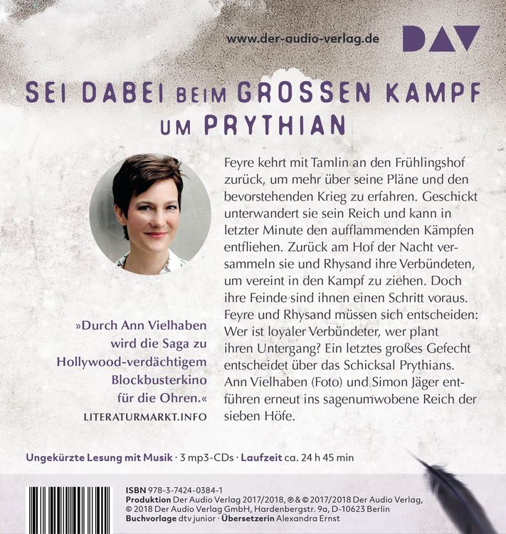 Produktbild: Das Reich der sieben Höfe – Teil 3: Sterne und Schwerter