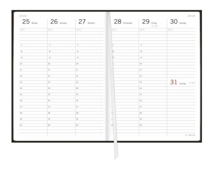 Produktbild: Loriot Agenda A5 2027