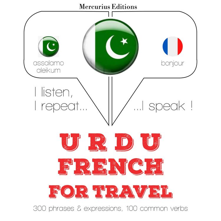 Produktbild: Travel words and phrases in French
