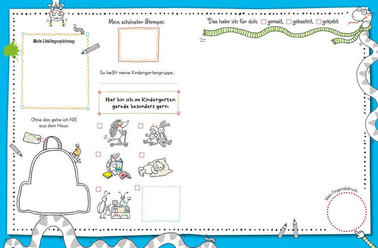 Produktbild: Meine Kindergartenfreunde &hellip; machen jeden Tag besonders!: Das Erinnerungsalbum f&uuml;r die ersten Freunde