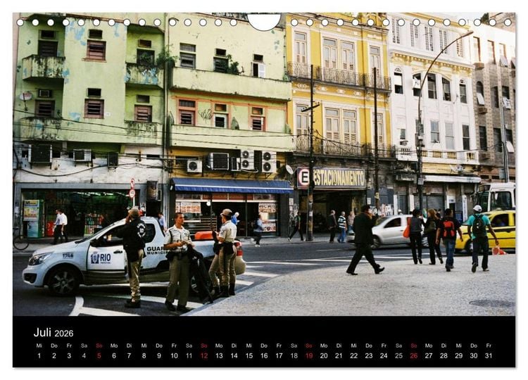 Produktbild: Rio de Janeiro dazwischen - in between (Wandkalender 2026 DIN A4 quer), CALVENDO Monatskalender
