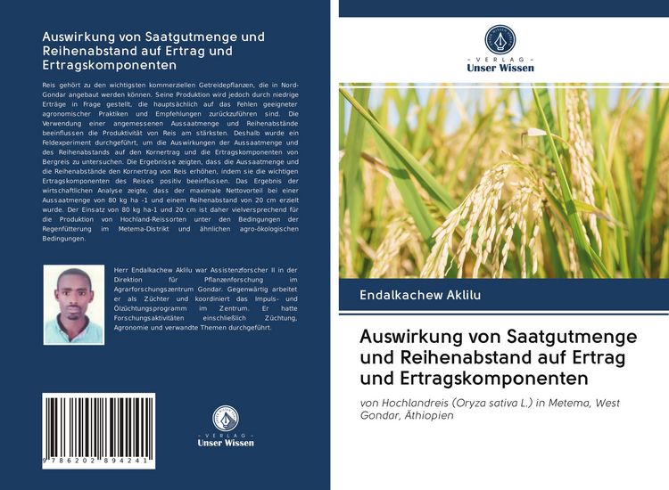 Produktbild: Auswirkung von Saatgutmenge und Reihenabstand auf Ertrag und Ertragskomponenten