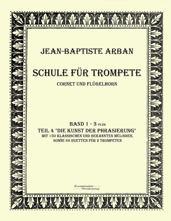 Produktbild: Arban Schule f&uuml;r Trompete