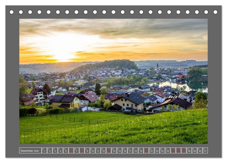 Produktbild: Sch&ouml;ne Gr&uuml;&szlig;e aus Mattsee (Tischkalender 2026 DIN A5 quer), CALVENDO Monatskalender