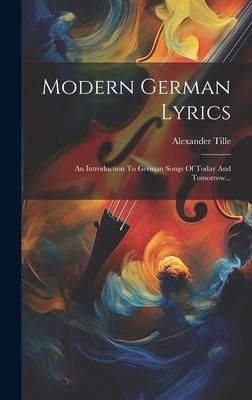 Produktbild: Modern German Lyrics