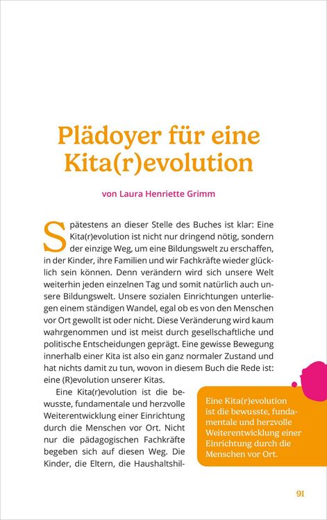 Produktbild: Kitarevolution. Zeit f&uuml;r Ver&auml;nderung