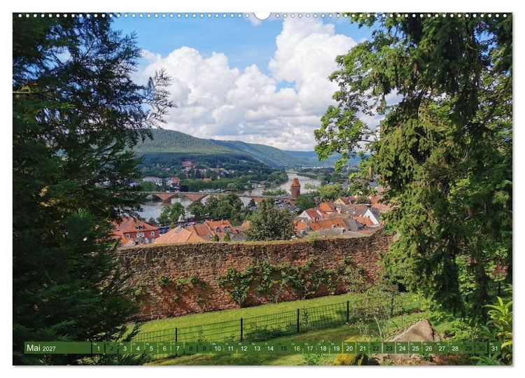 Produktbild: Wanderbares Miltenberg (hochwertiger Premium Wandkalender 2027 DIN A2 quer), Kunstdruck in Hochglanz