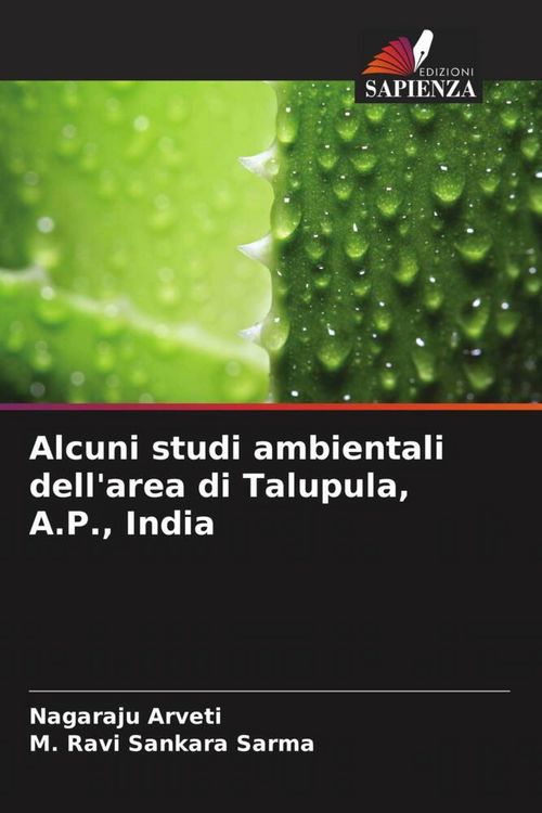 Produktbild: Alcuni studi ambientali dell'area di Talupula, A.P., India