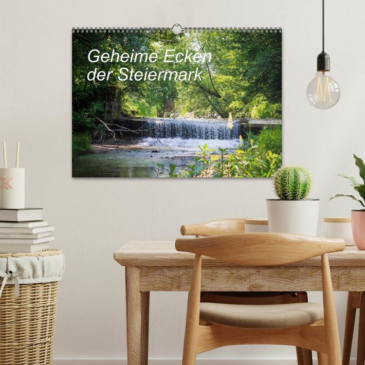 Produktbild: Geheime Ecken der Steiermark (Wandkalender 2026 DIN A3 quer), CALVENDO Monatskalender