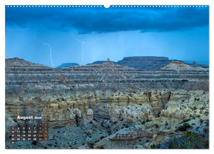 Produktbild: Kraftpl&auml;tze der Indianer (Wandkalender 2026 DIN A2 quer), CALVENDO Monatskalender