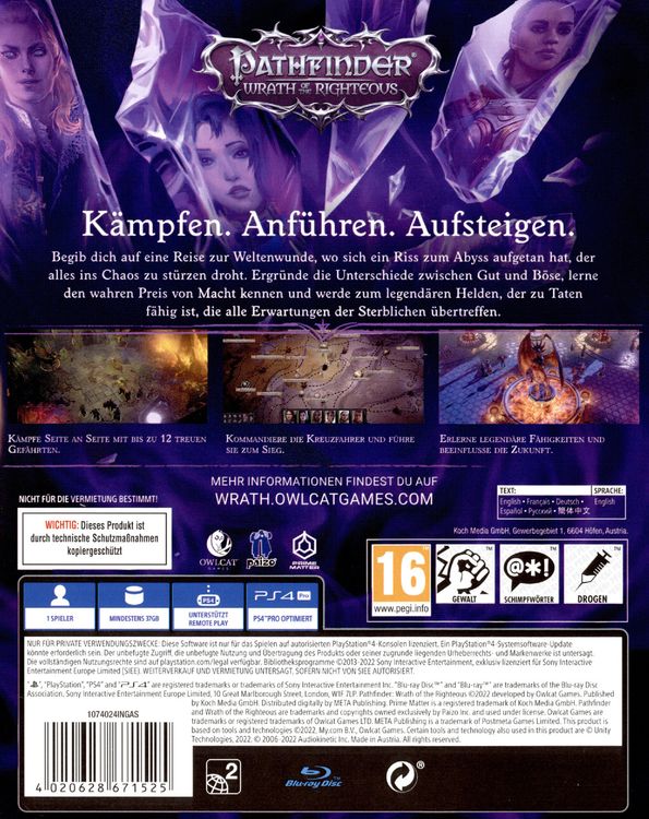 Pathfinder - Wrath of the Righteous (Limited Edition)