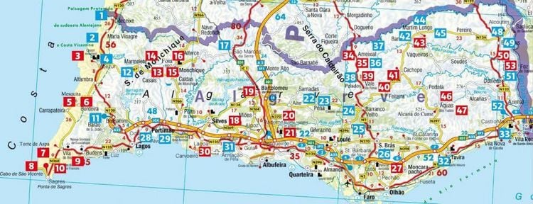 Produktbild: ROTHER Wanderf&uuml;hrer Algarve. 52 Touren im S&uuml;den Portugals &ndash; entlang der Atlantikk&uuml;ste und ins urspr&uuml;ngliche Hinterland
