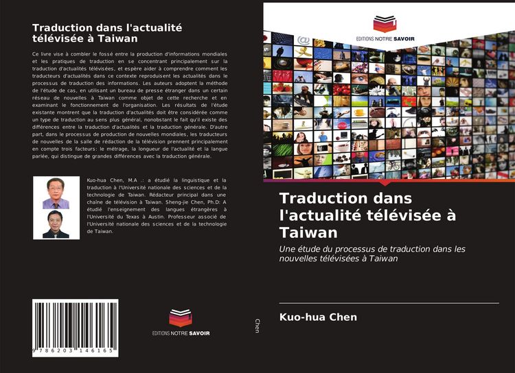 Produktbild: Traduction dans l'actualit&eacute; t&eacute;l&eacute;vis&eacute;e &agrave; Taiwan