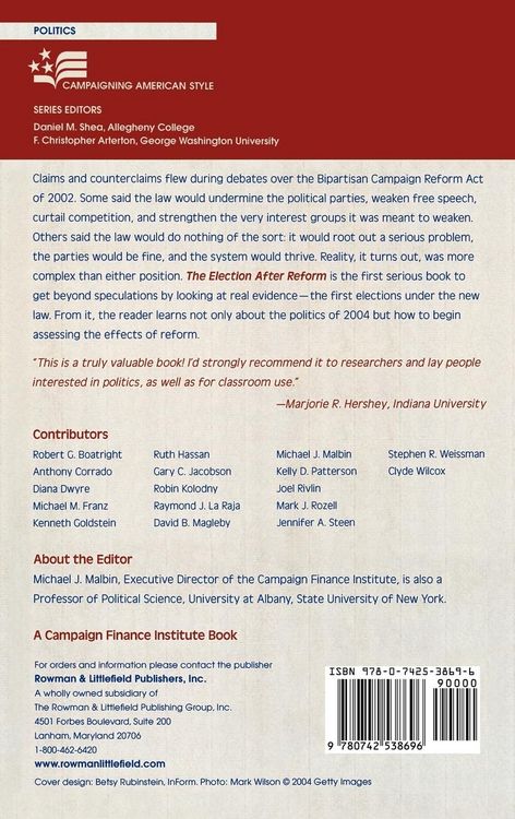Produktbild: Election After Reform