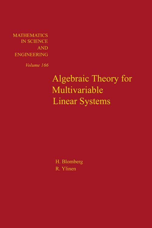 Produktbild: Algebraic Theory for Multivariable Linear Systems