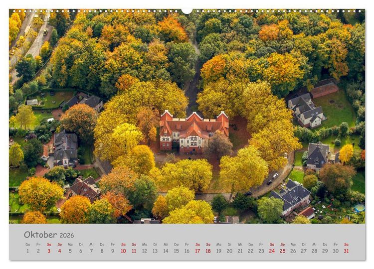 Produktbild: Das Ruhrgebiet Industrieromantik und Natur (hochwertiger Premium Wandkalender 2026 DIN A2 quer), Kunstdruck in Hochglanz