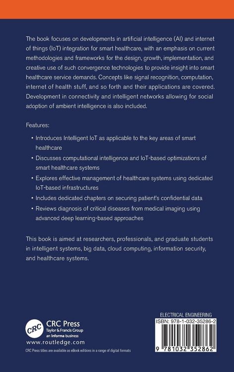 Produktbild: Intelligent Internet of Things for Smart Healthcare Systems