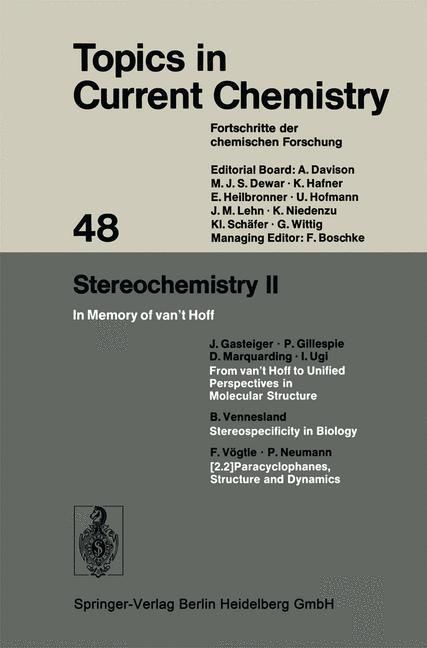 Produktbild: Stereochemistry II