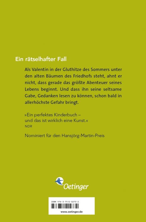 Produktbild: Der Junge, der Gedanken lesen konnte