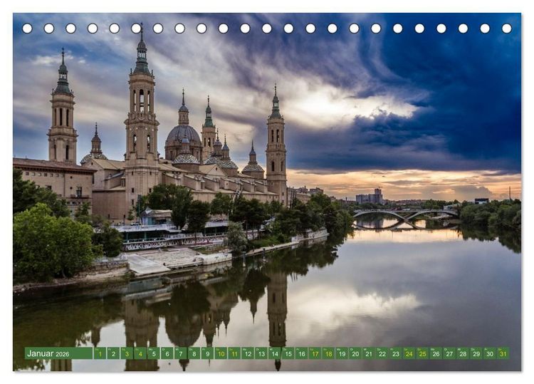 Produktbild: Himmlische Orte (Tischkalender 2026 DIN A5 quer), CALVENDO Monatskalender