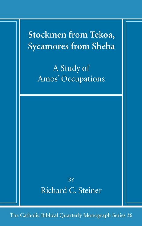 Produktbild: Stockmen from Tekoa, Sycamores from Sheba