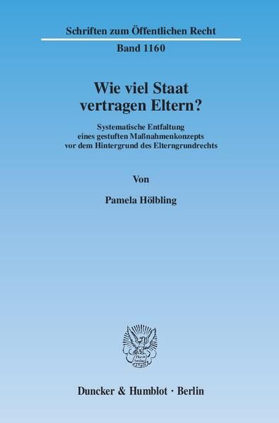 Produktbild: Wie viel Staat vertragen Eltern?