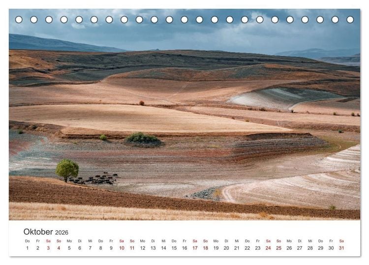Produktbild: Armenien - Wo die Geschichte ihre Stimme erhebt (Tischkalender 2026 DIN A5 quer), CALVENDO Monatskalender