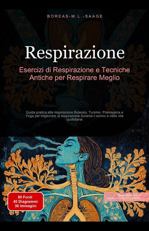 Produktbild: Respirazione: Esercizi di Respirazione e Tecniche Antiche per Respirare Meglio
