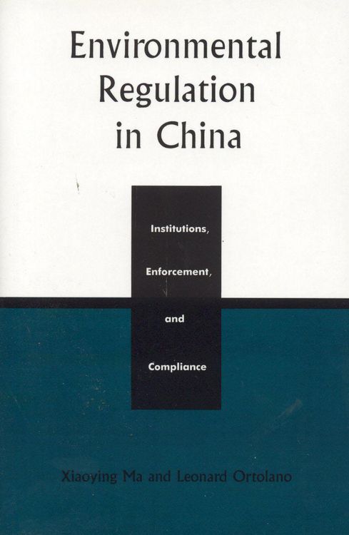 Produktbild: Environmental Regulation in China