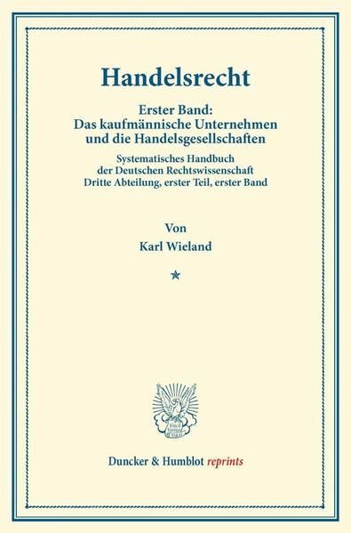 Produktbild: Handelsrecht.
