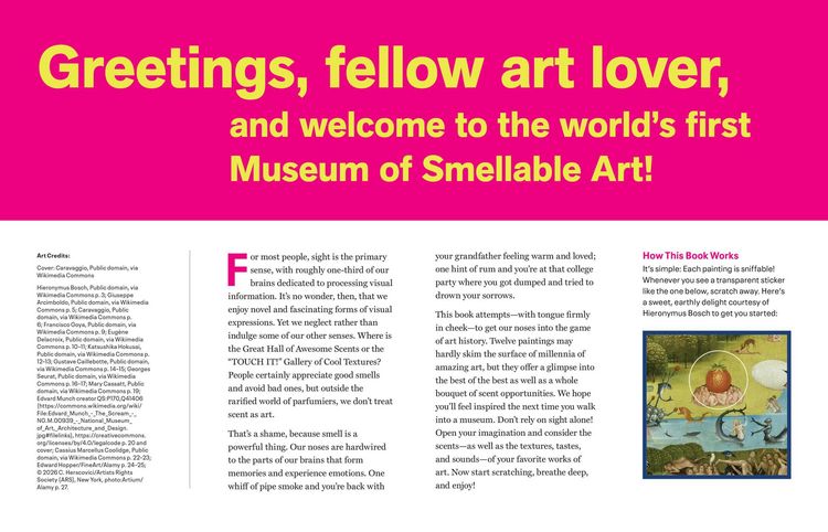 Produktbild: Scratch and Sniff Art History