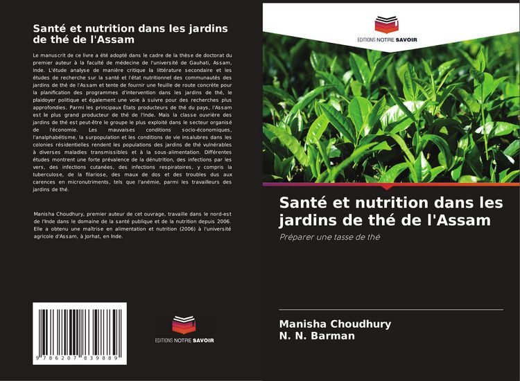Produktbild: Sant&eacute; et nutrition dans les jardins de th&eacute; de l'Assam