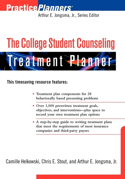 Produktbild: The College Student Counseling Treatment Planner