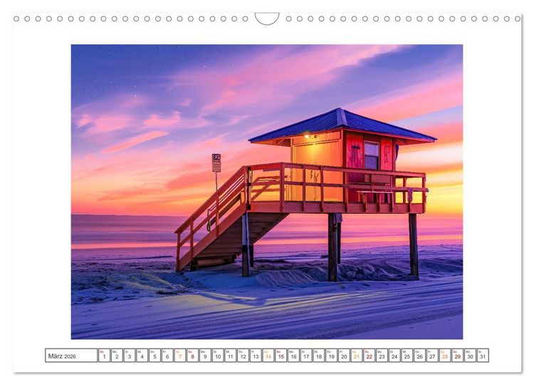 Produktbild: Traumhafte Str&auml;nde (Wandkalender 2026 DIN A3 quer), CALVENDO Monatskalender