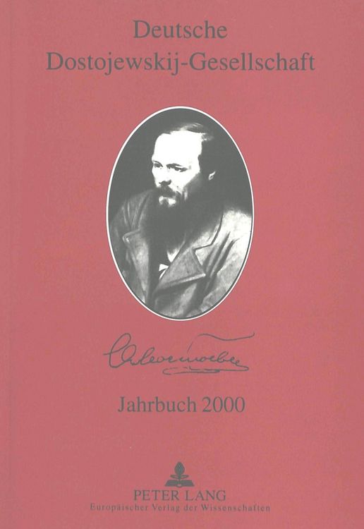 Produktbild: Deutsche Dostojewskij-Gesellschaft- Jahrbuch 2000- Band 7