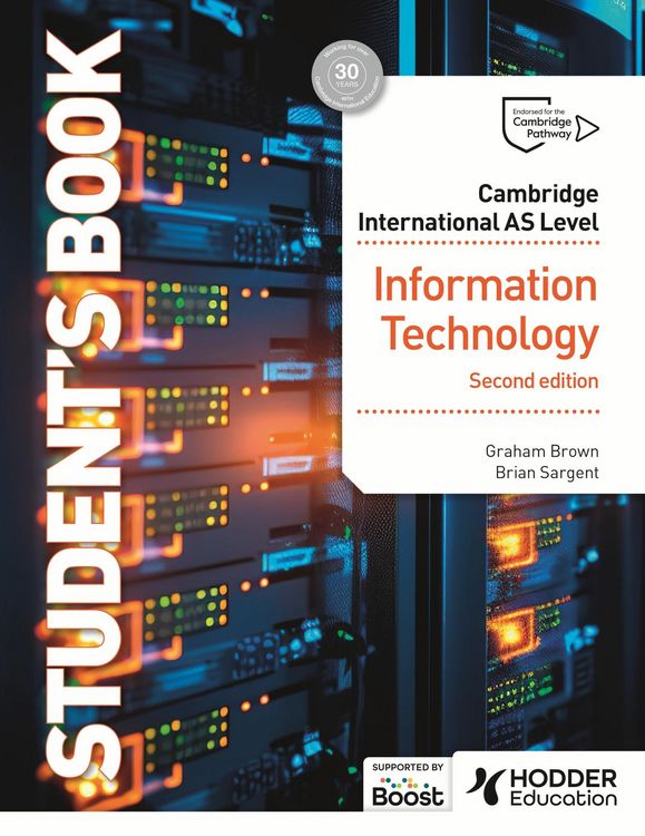 Produktbild: Cambridge International AS Level Information Technology Student's Book Second Edition