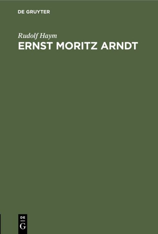 Produktbild: Ernst Moritz Arndt